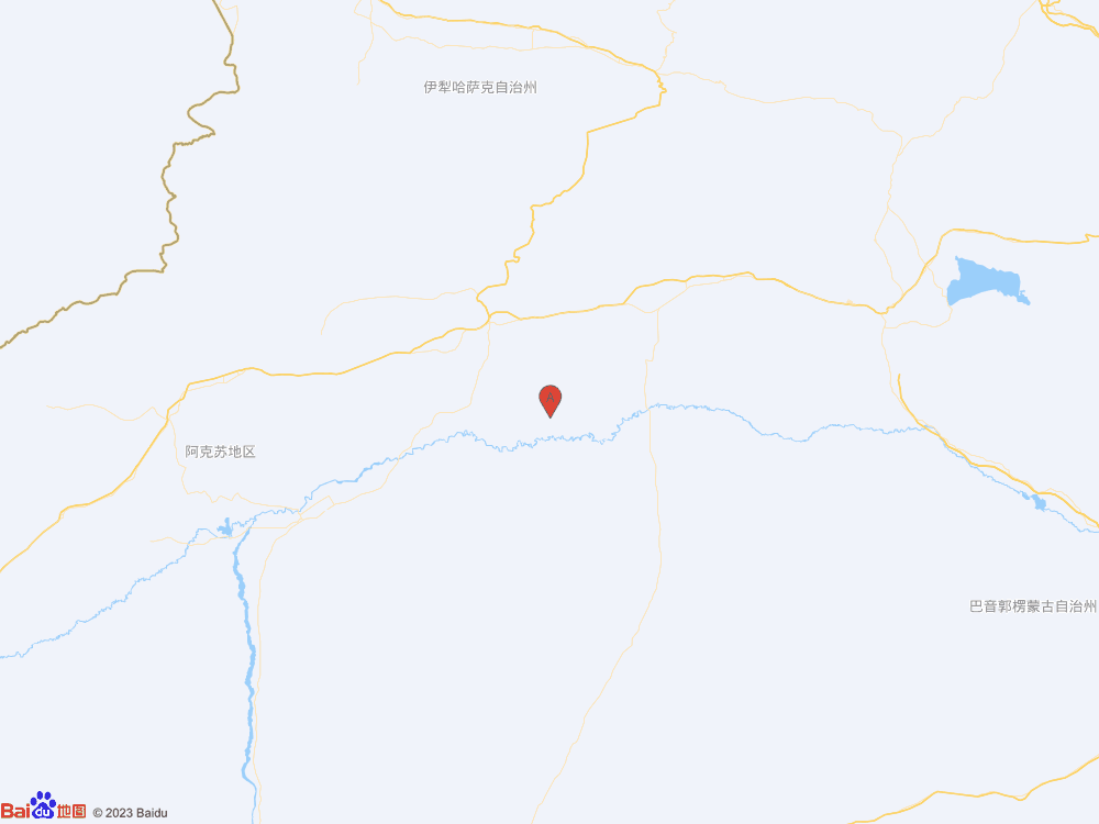 新疆阿克蘇地區(qū)庫車市發(fā)生3.1級(jí)地震